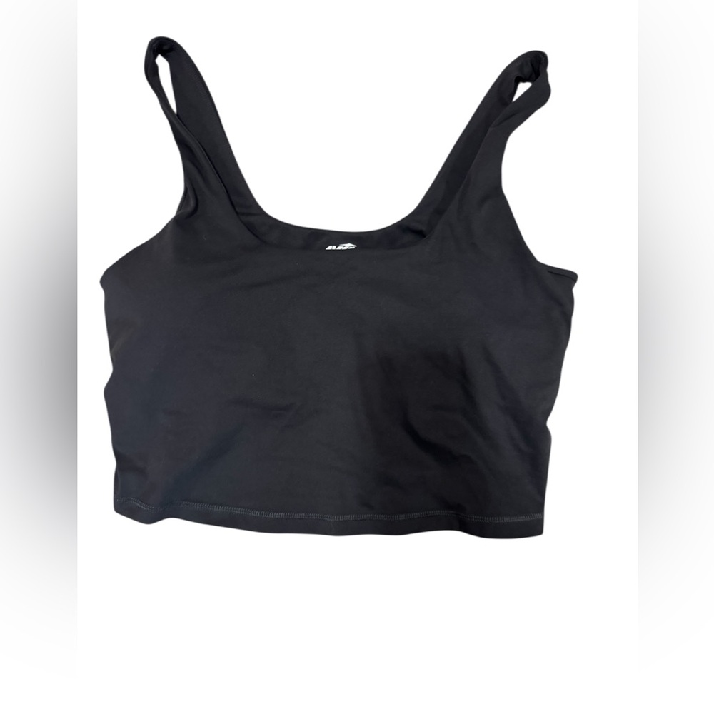 Avia Black SoftSculpt Long Line Sports Bra